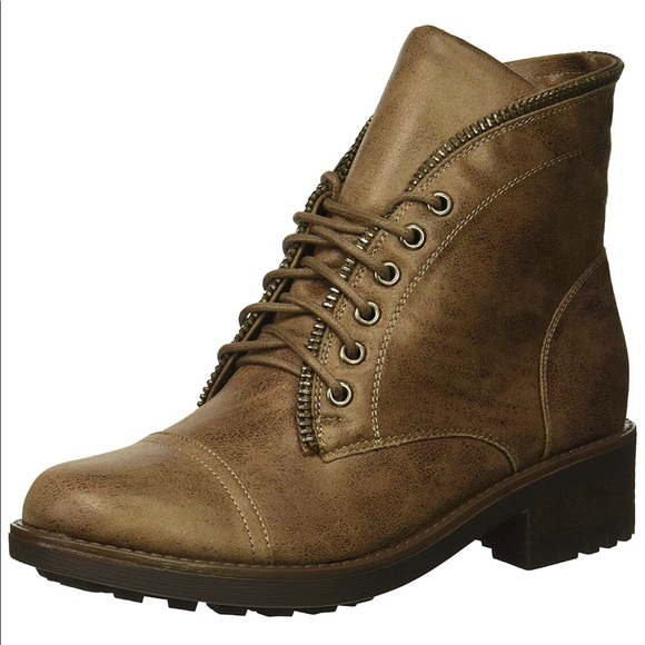 Carlos Santana Simone Motorcycle Boot Taupe Sz 6M - Picture 7 of 9